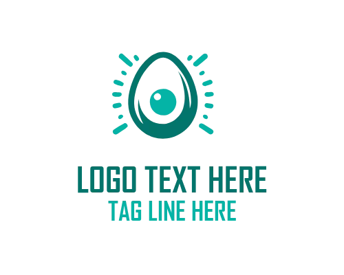Kids Fun Easter Egg Logo