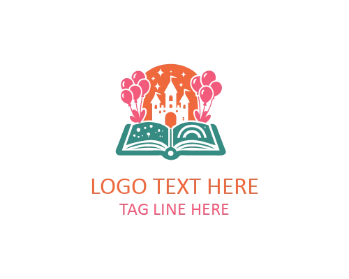 Kids Learning Kindergarten Logo
