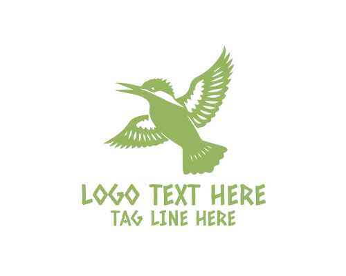 Kingfisher Fishing Dive Logo