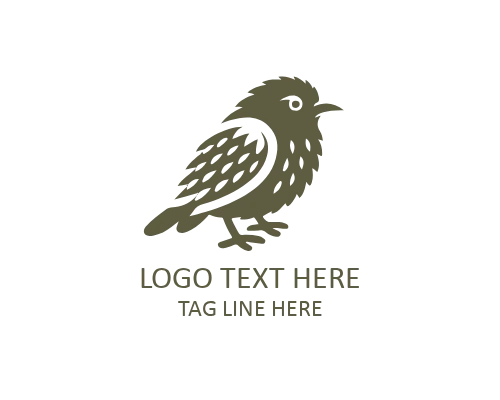 Kiwi Bird Badge Emblem Logo
