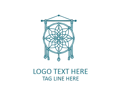 Knot Bird Macramé Logo