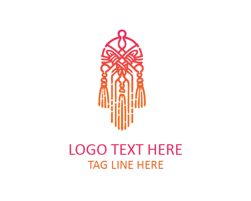 Knot Lantern Macramé Logo