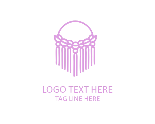 Knot Lettermark Macramé Logo