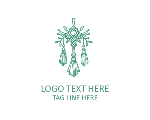 Knot Petal Macramé Logo