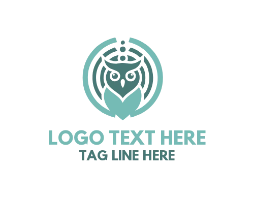 Knowledge Book Owl Logo
