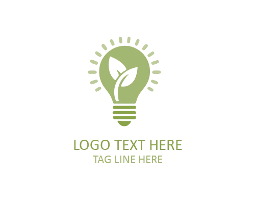 Knowledge Idea Bulb Logo