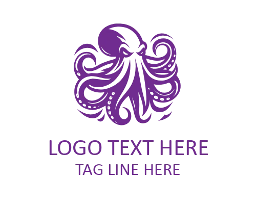 Kraken Circle Stamp