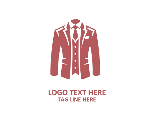 Label Badge Man Dress Logo