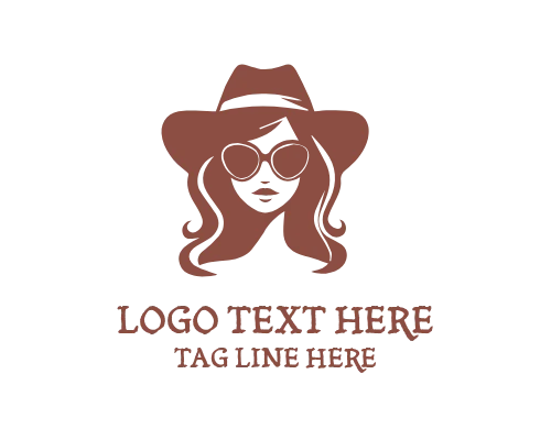 Lady Hair Logo for Salon and Beauty Branding