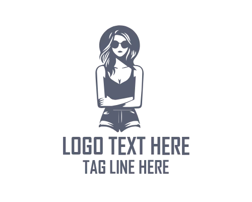 Lady Silhouette Logo for Beauty Branding