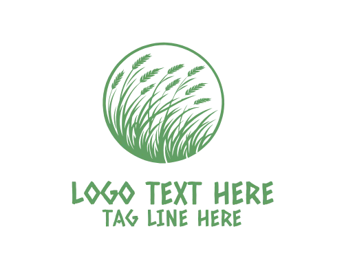 Landscape Grass Logo for Outdoor Branding