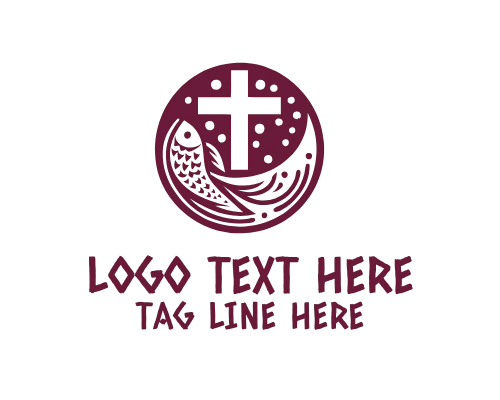 Lantern Light Cross Logo