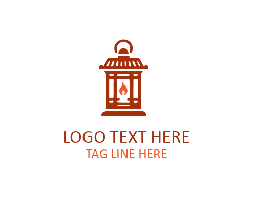 Lantern Outline Badge