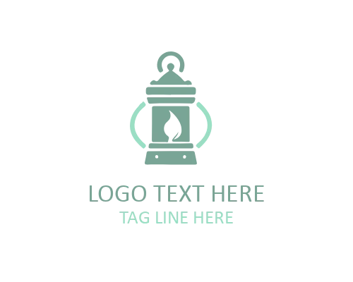 Lantern Outline Symbol