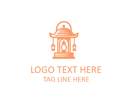 Lantern abstract Logo