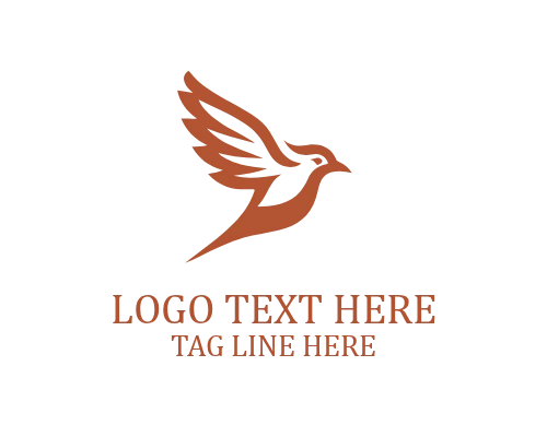 Lark Bird Wing Logo