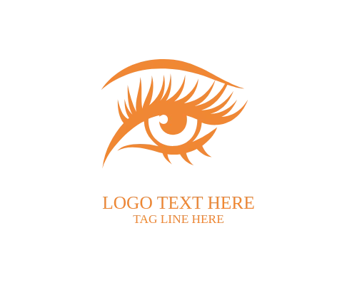 Lash Studio Eye Lashes Logo