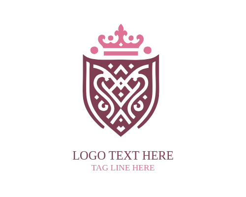 Laurel Royal Shield Logo