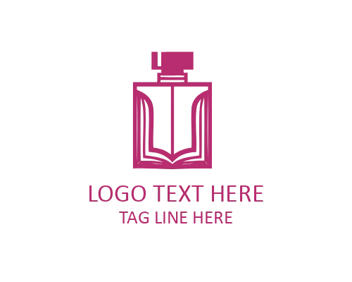 Lavender Gold Elegant Perfume Logo for Premium Floral Fragrance