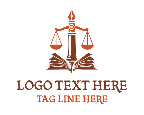 Law pen Legal Logo