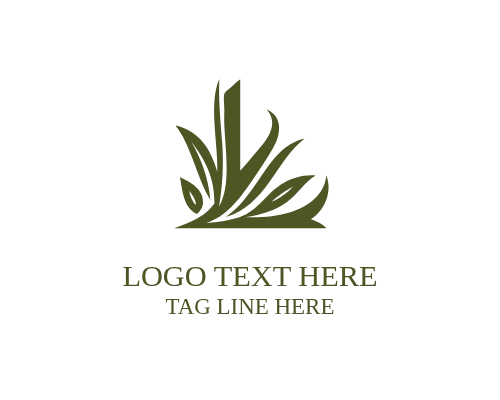  Lawn Letter L Icon grass Logo
