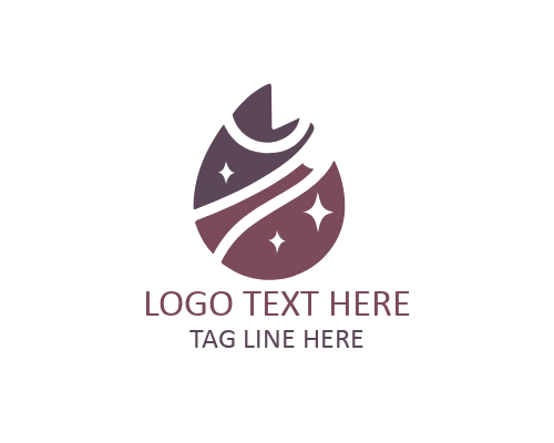Layered Flat Stone Logo for Construction and Architectural Brands