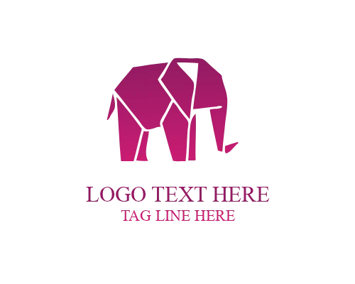  Layered Origami Paper Creature Logo