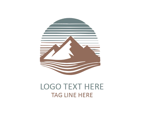 Layered Peak Logo for Strategy, Insight, and Consulting Brands