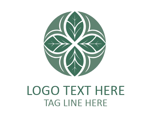 Leaf Badge Design