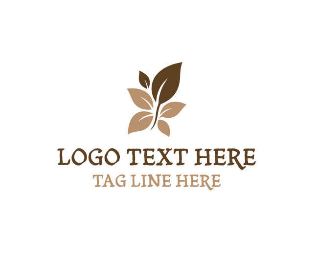 Leaf Pattern Logo
