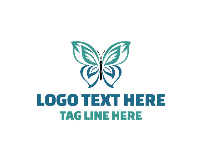 Leaf Butterfly Center Logo