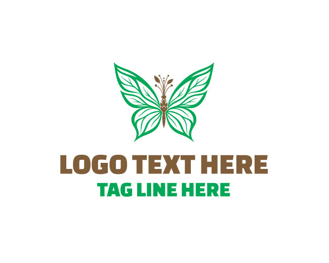 Eco Butterfly Logo