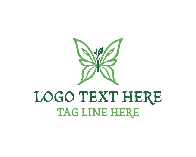 Eco Butterfly Logo