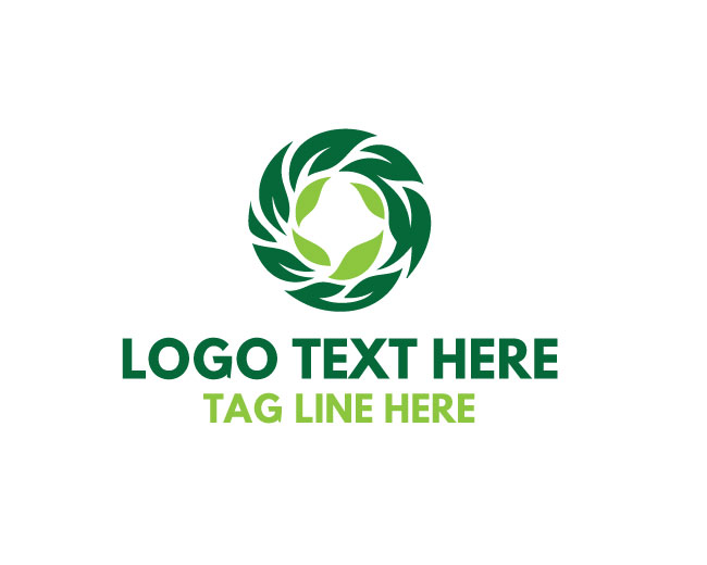 Leaf Simple Pattern Logo