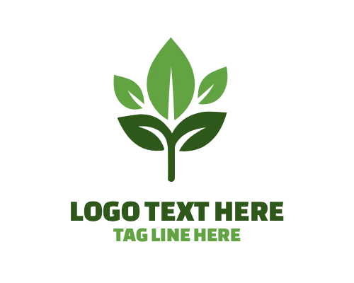 Leaf Drop Natural Logo