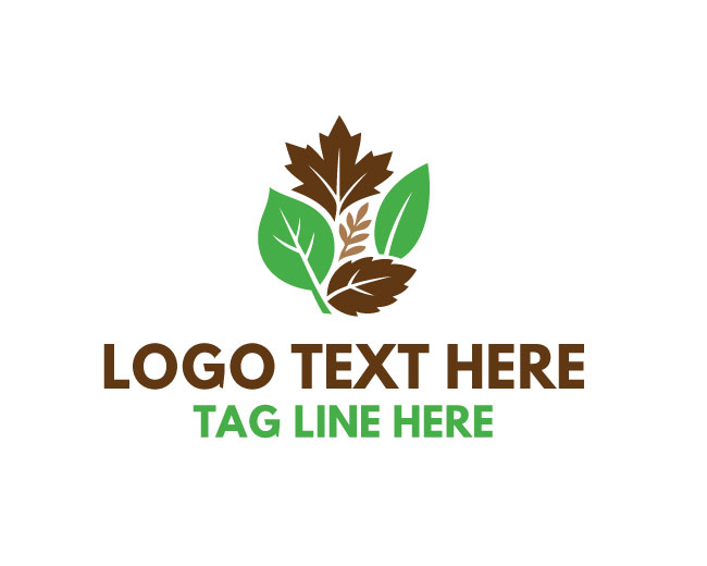 Leaf Loop Pattern Logo