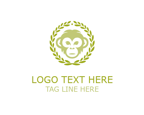 LeafVenture Leaf Monkey Logo