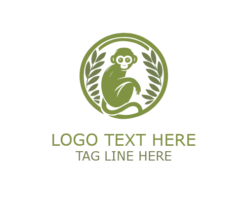 LeapJoy Leaf Monkey Logo