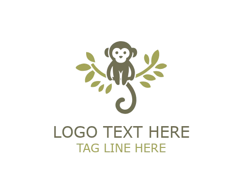  LeapVine Leaf Monkey Logo