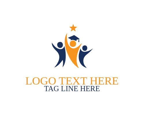 Learning Circle Book Abstract Logo