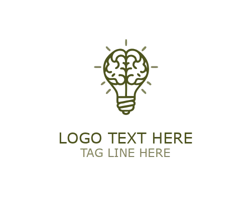 Learning Idea Bulb Logo