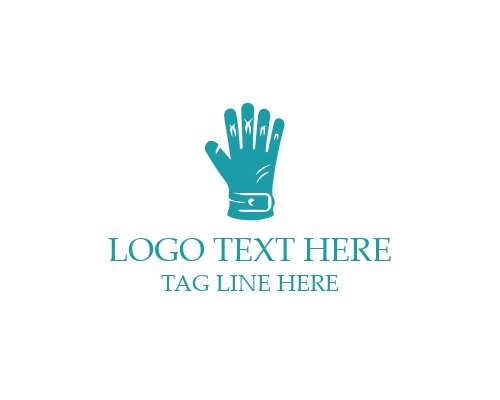 Leather Fashion Gloves Logo