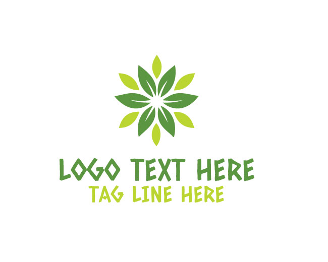 Leaves Pattern Logo