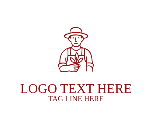 Legacy Farmer Flower Logo