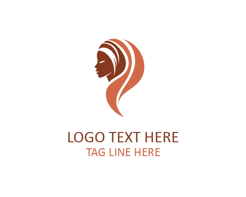 Legacy Poise African Woman Logo