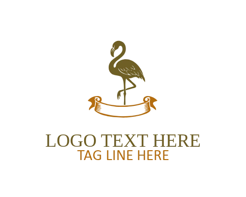 Legacy Vintage Flamingo Logo