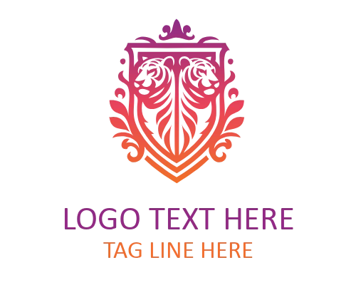  Legendary Tiger Crest Logo