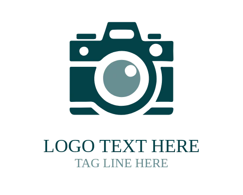 Lens Focus Camera Logo