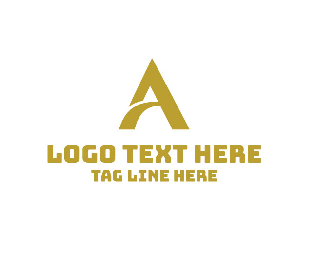 Letter A Loop Logo
