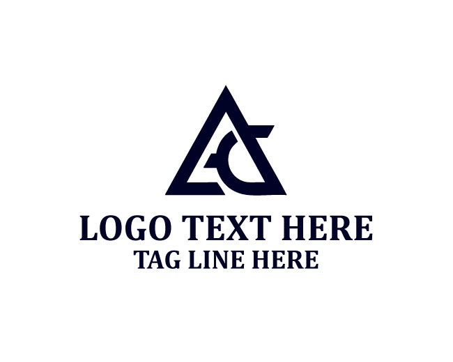 Letter AC Abstract Logo